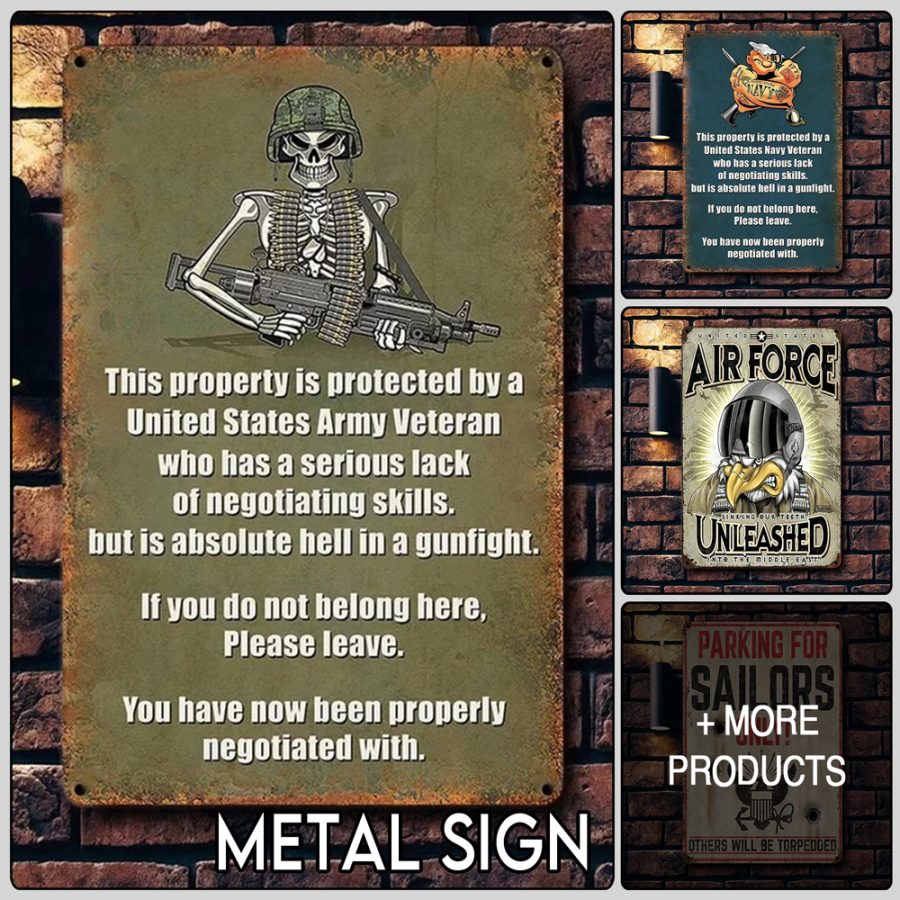 Metal-sign