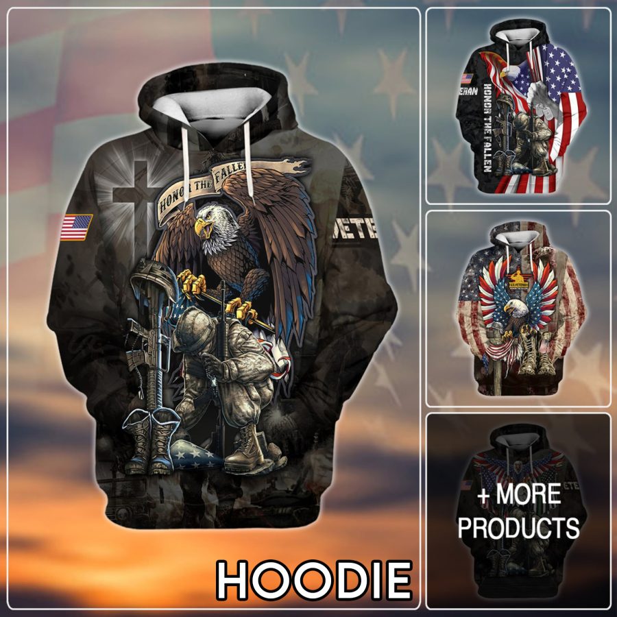 mk ads veteran Hoodie